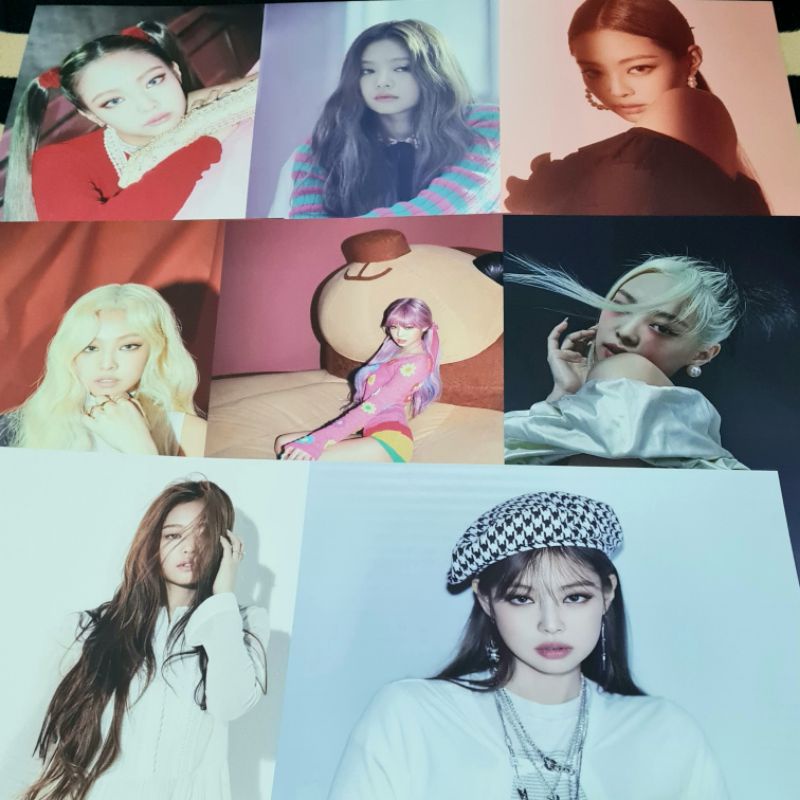 [1 SET Dapat 4 Mini Poster][LIMITED EDITION] BLACKPINK Photobook the album 4+1 Double side history p