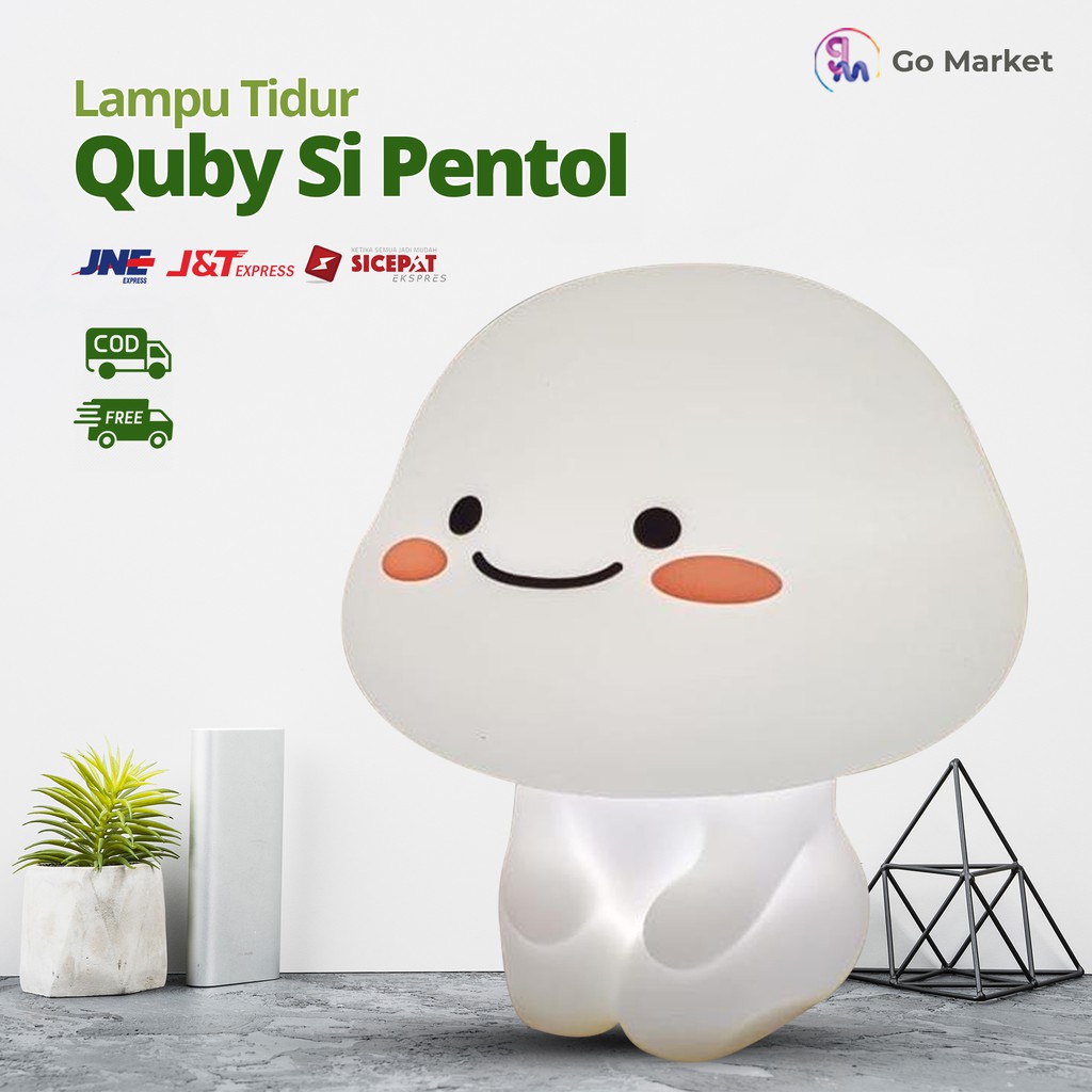 Jual Lampu Tidur Pentol Quby Gemoy Lamp Star Moly Soft Head Indonesia