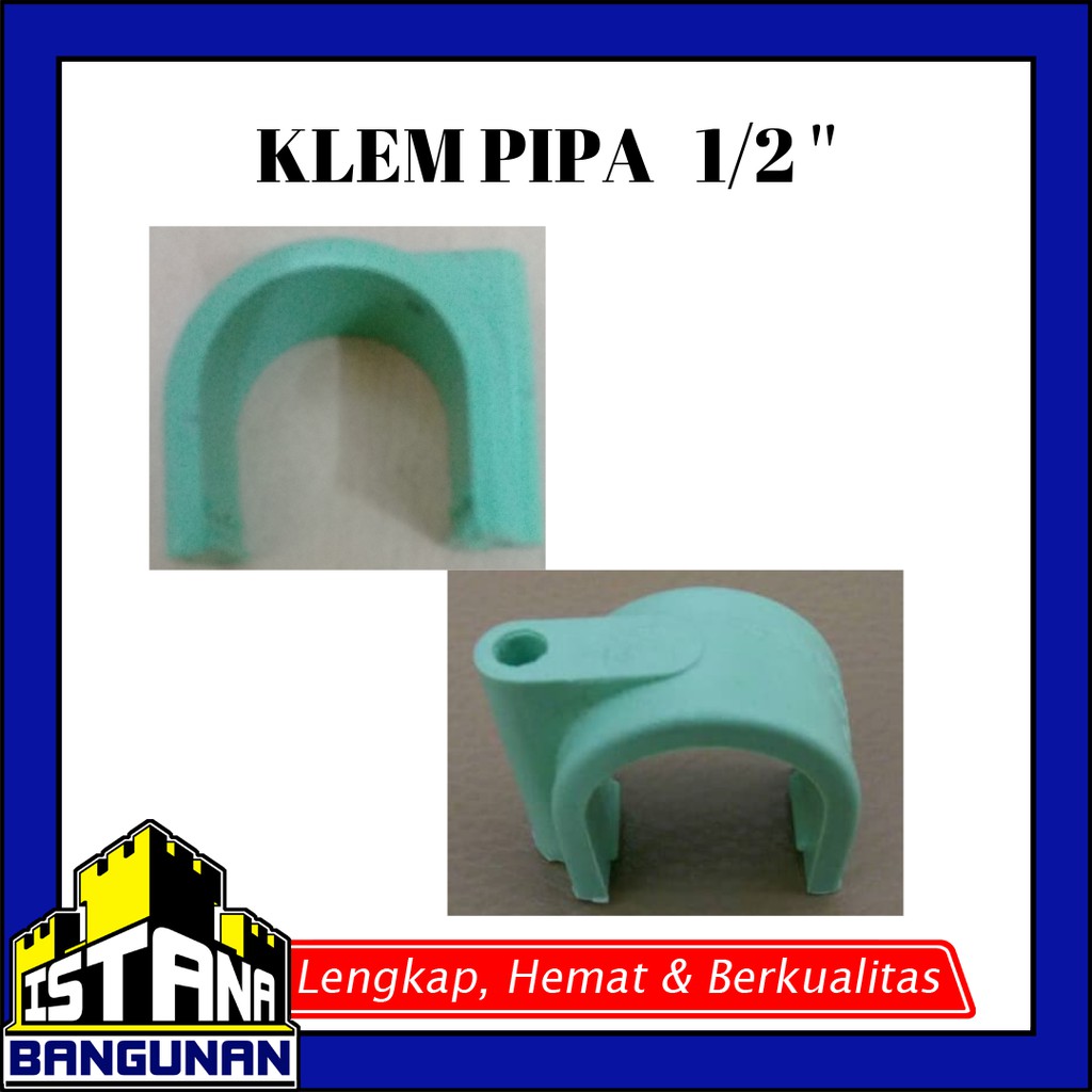 KLEM PIPA setengah inch