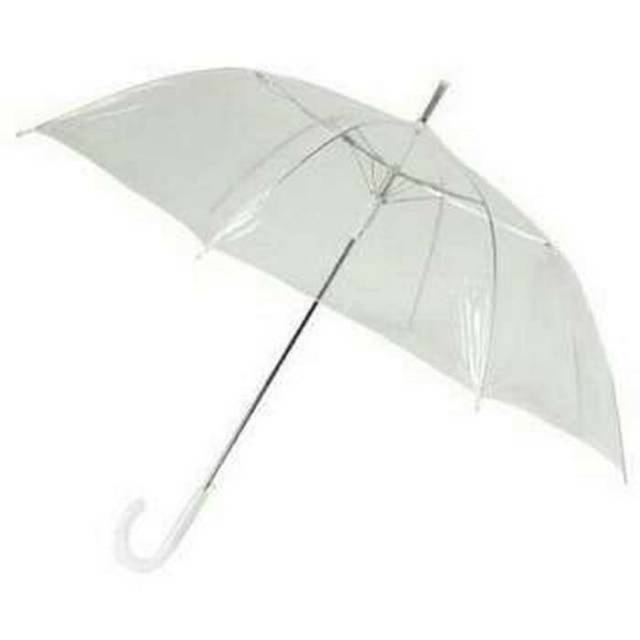 Payung Transparan Bening umbrella transparant Korea Japan Best Quality Termurah