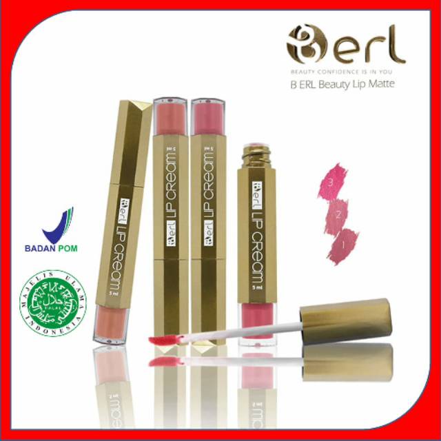 KSM PROMO (Bisa COD) B'erl Beauty Lip Matte Cream