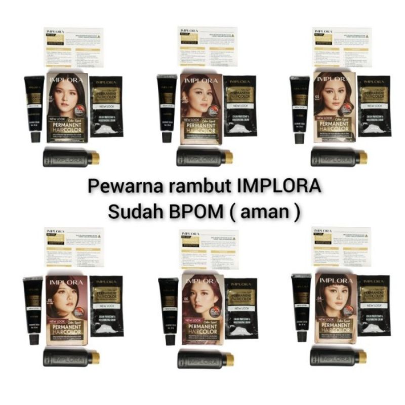 Implora Pewarna Rambut /SEMIR RAMBUT IMPLORA/PEWARNA RAMBUT