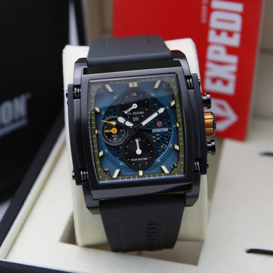 ORIGINAL Jam Tangan Pria Expedition E 6798 / E6798 / 6798 Garansi Resmi 1 Tahun.