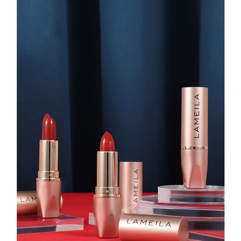 2003 LAMEILA Lipstick 8 Warna Melembabkan Bibir 2003