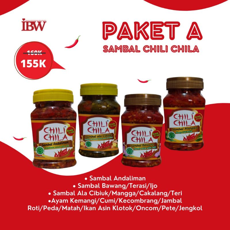 

Paket Sambal Chili Chila