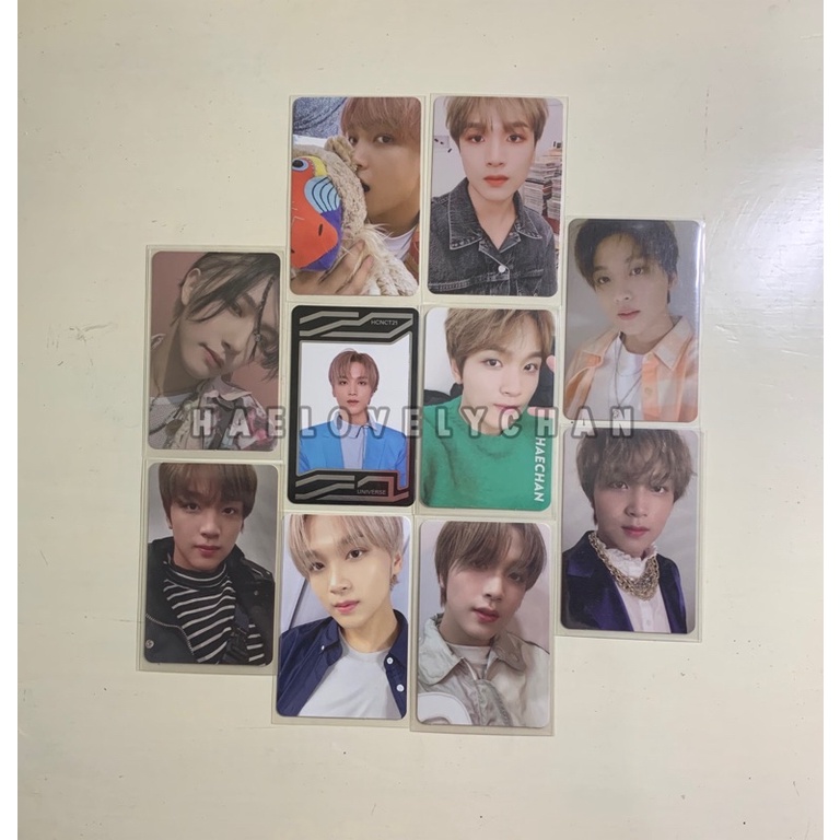 HAECHAN PAST FUTURE, NEOZONE N VER, JAPAN INDIVIDUAL, RENJUN CHILLIN, HAECHAN BOOM, STICKER