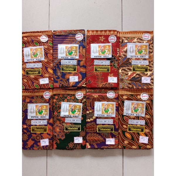 KAIN JARIK KEBAT TAPIH SAMPING PANJANG BATIK BATU HALUS PRIMISIMA CAP CENT PUTRA BALI JARIK IBU MELA