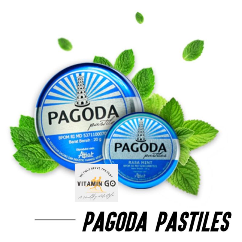 

Permen Pagoda Pastiles Rasa Mint 10 Gram, 20 Gram, untuk melegakan tenggorokan dan mengharumkan nafas