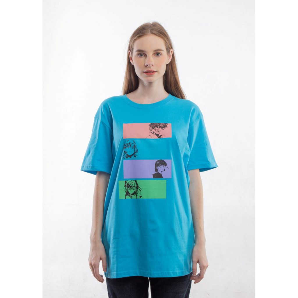 

ERIGO T-SHIRT KARAKTER FACE BLUE