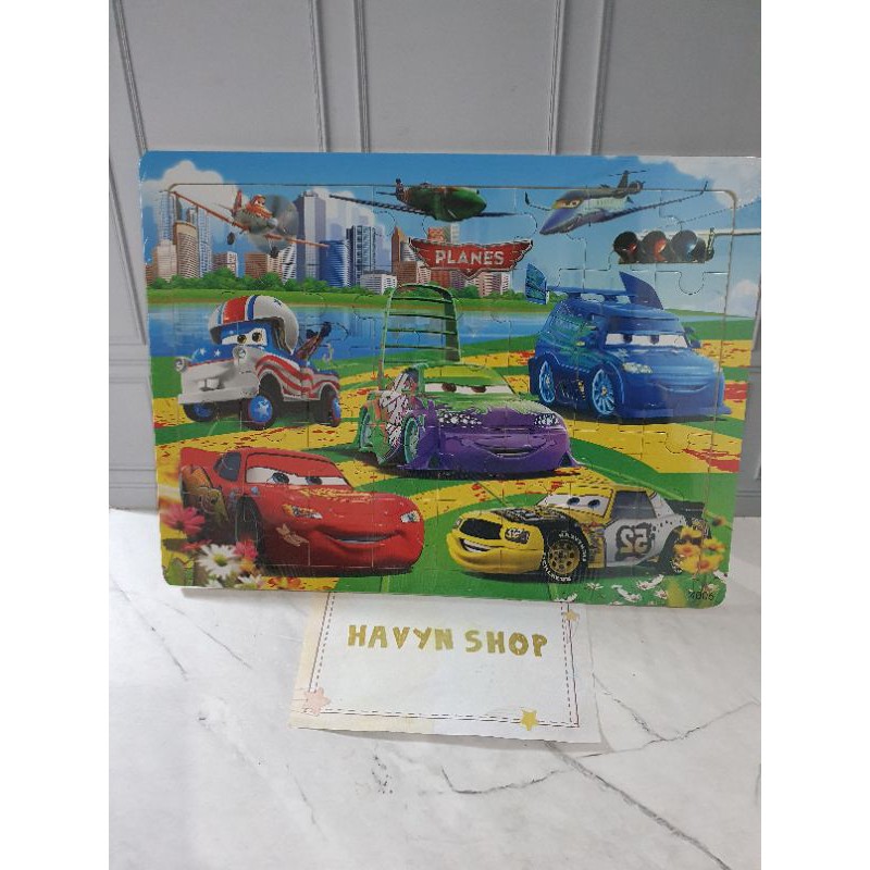 PUZZLE KAYU/PUZZLE KNOB KAYU-CARS
