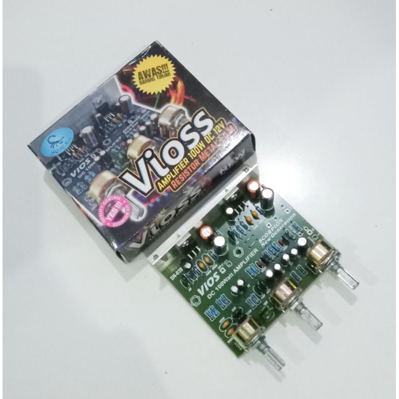 Amplifier 100W Stereo DC 12V