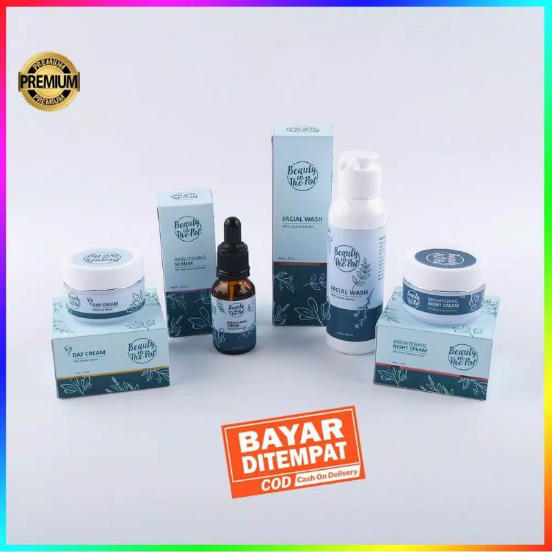 COD - Beauty in the Pot skin care ( Paket beauty in the pot) dan Beauty in the pot ACNE care