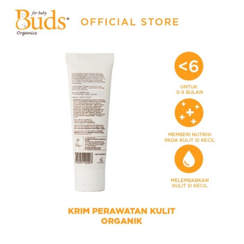 Buds Organics Precious Newborn Cream 75 ml/Krim Bayi Newborn