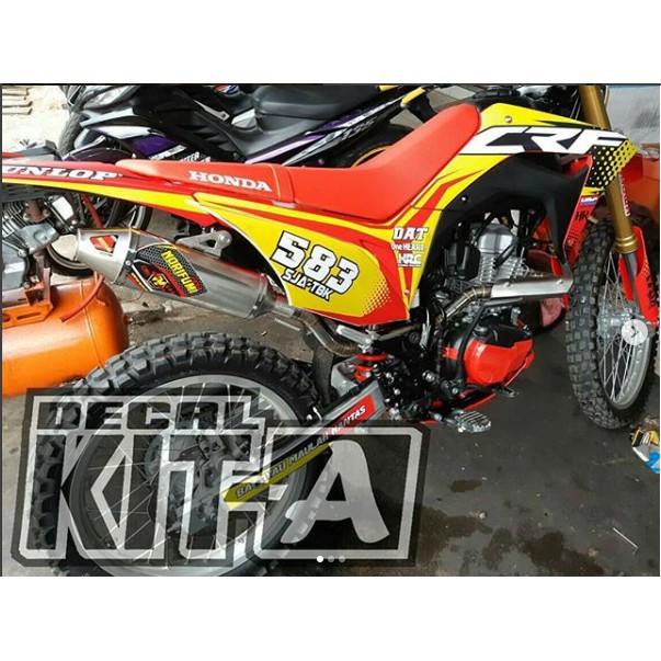 Decal Crf 150 L Sticker Crf 150 L Striping Stiker Crf 150 L Desain