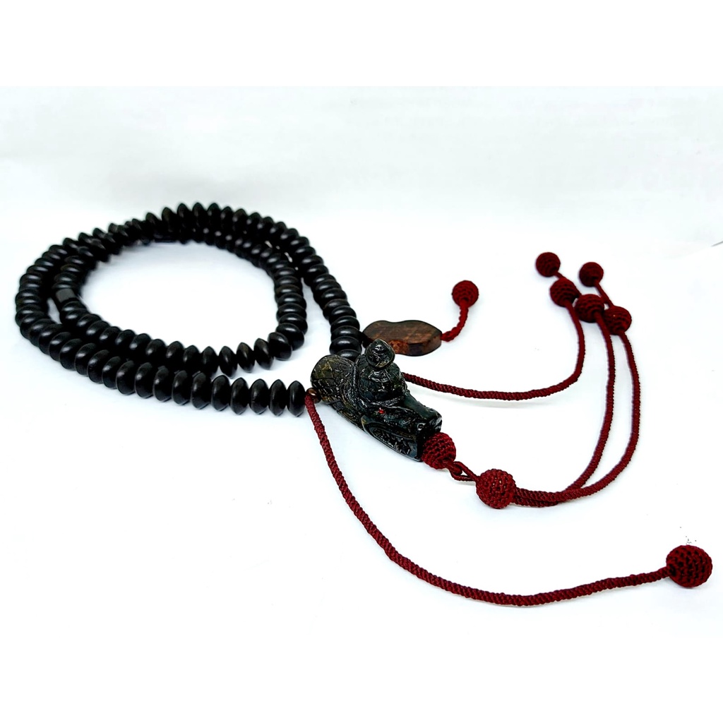 tasbih galih kelor hitam terbaru kunciran benang rajut