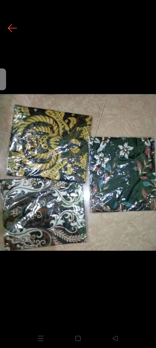 Kemeja Batik Pria Bl-5 Wong Riski Jaya