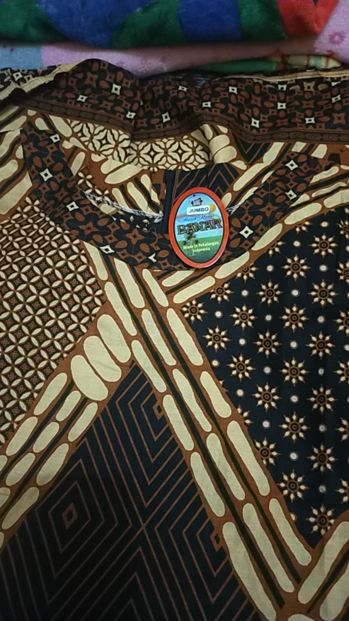 Tunic Aserehe Mataram Brownies Jumbo Tunik Batik Cantik Modern Big Size Seragam Batik Kantor Kerja