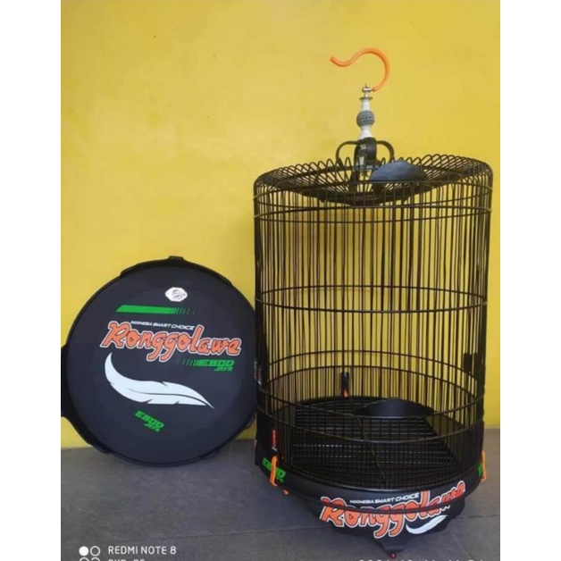 Sangkar Murai PVC Ebod Jaya Ronggolawe Hitam Kandang Murai Ebod Jaya Ronggolawe