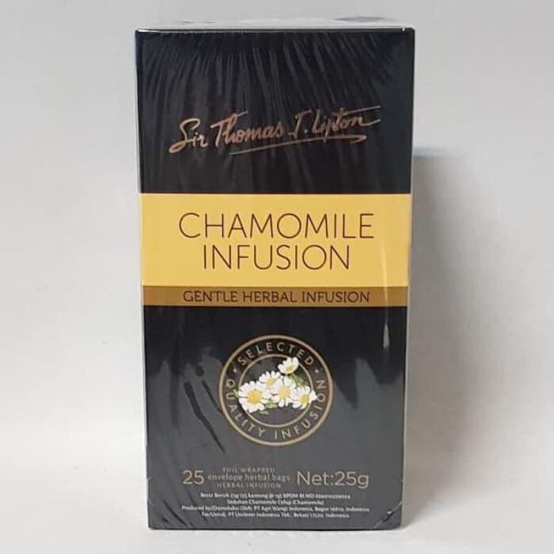 

Teh Lipton Chamomile Infusion STL 25 x 1 gram