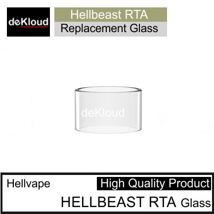 Hellbeast RTA Replacement Glass | 24mm kaca tabung tank