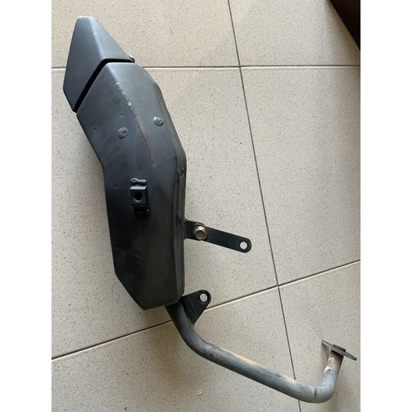 Knalpot KLX pnp beat street kenalpot klx tingal pasang dan masih suara ori belum di bobok