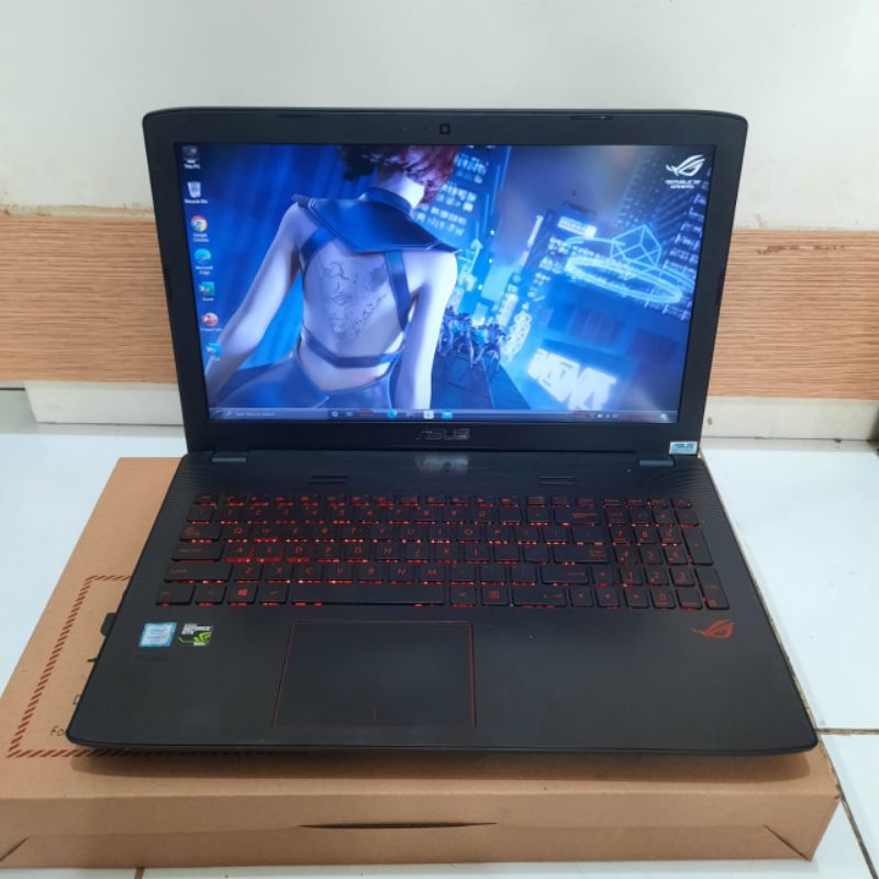 Laptop Gaming Asus ROG GL552VXK Cor i7-7700HQ Ram 8GB/SSD 128GB+HDD 1TB Nvdia Geforce GTX950M Keyboard backlight FHD IPS