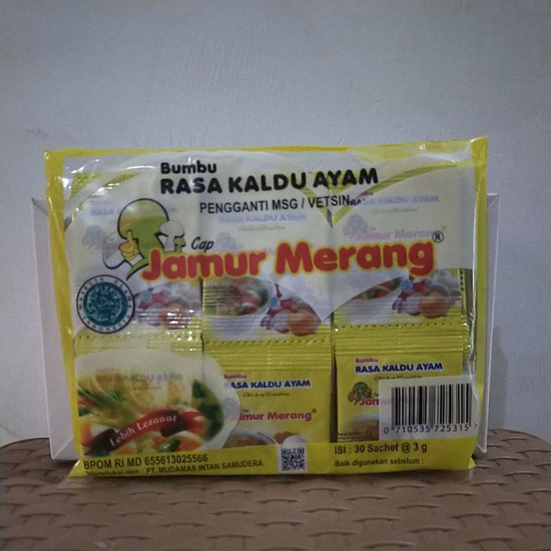 

jamur merang kaldu rasa ayam