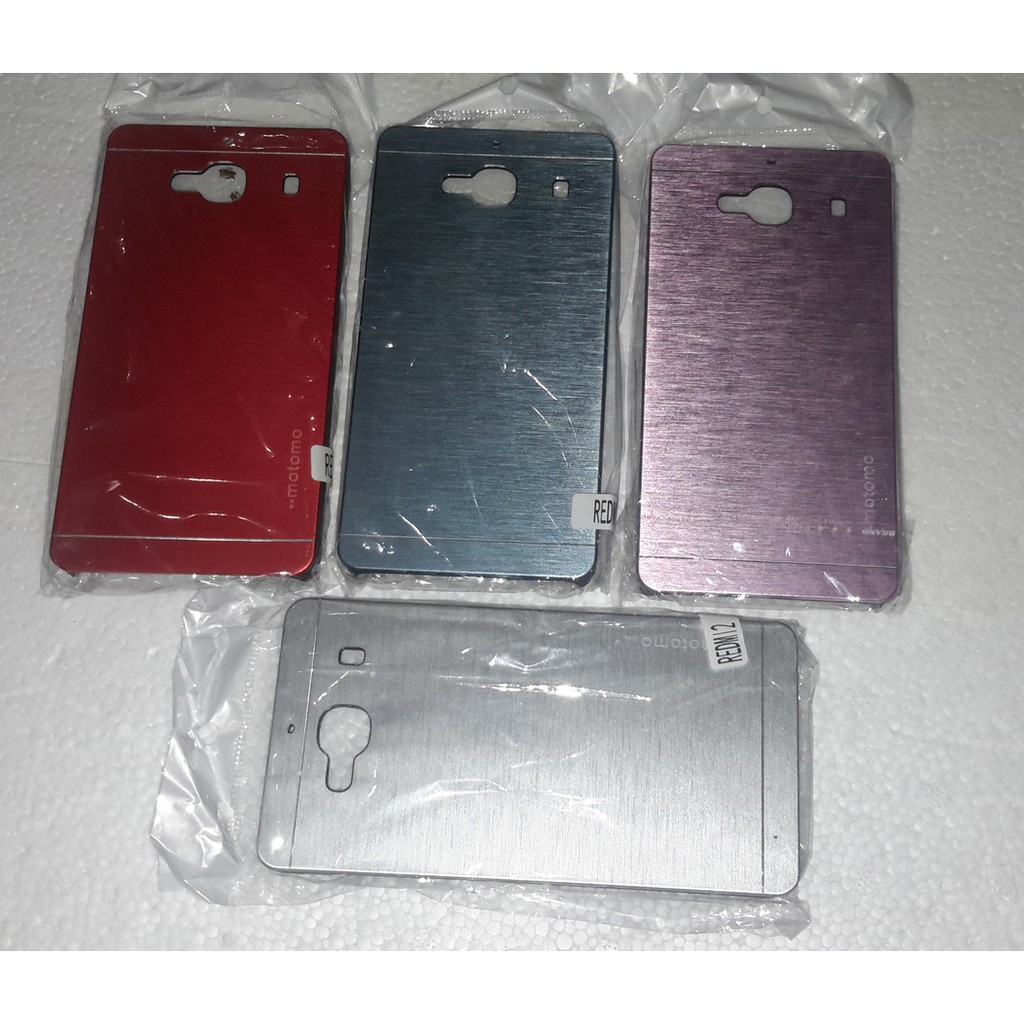 Motomo Ino Metal Hard Case Xiaomi Redmi Note 4X, Note 3, Note 2, Redmi 2, 4, 4 Prime, Mi4i,Mi4c, Mi3