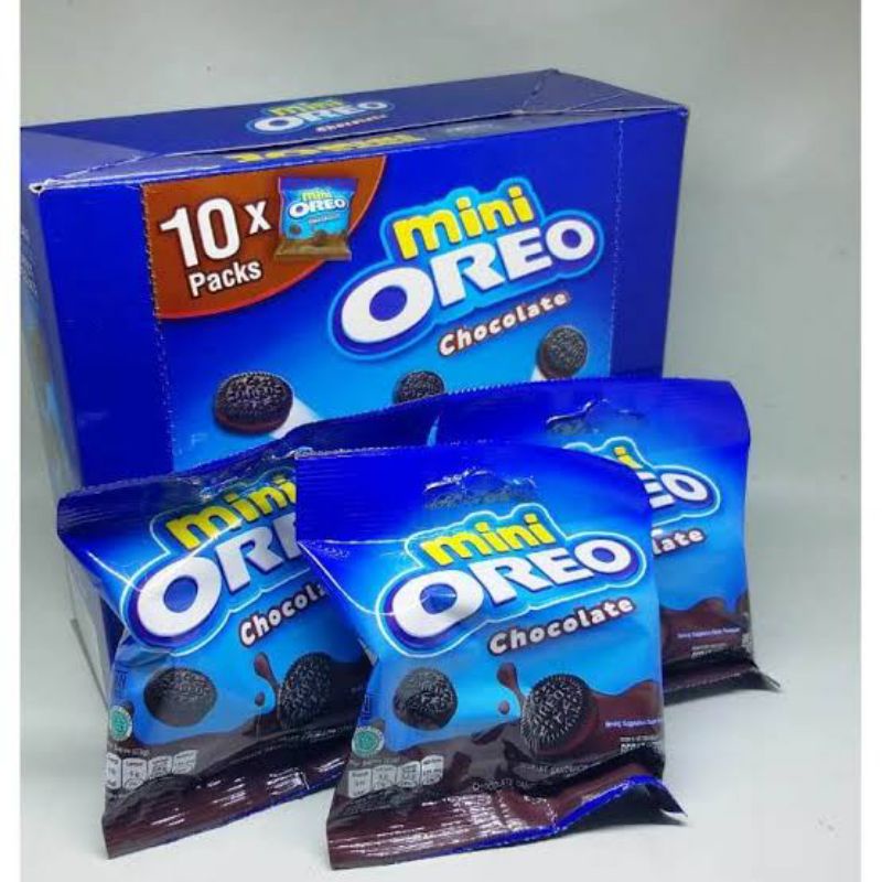 

mini oreo coklat biskuit sandwich oreo mini 10bgks
