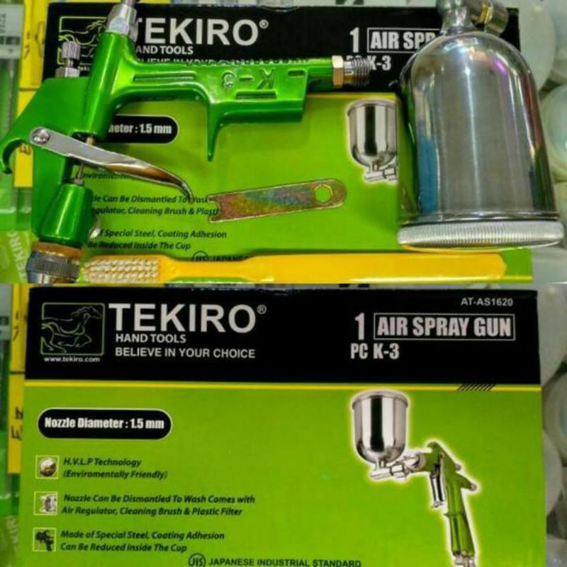 semprotan cat tekiro K-3 nozle 1,5mm spray gun tekiro