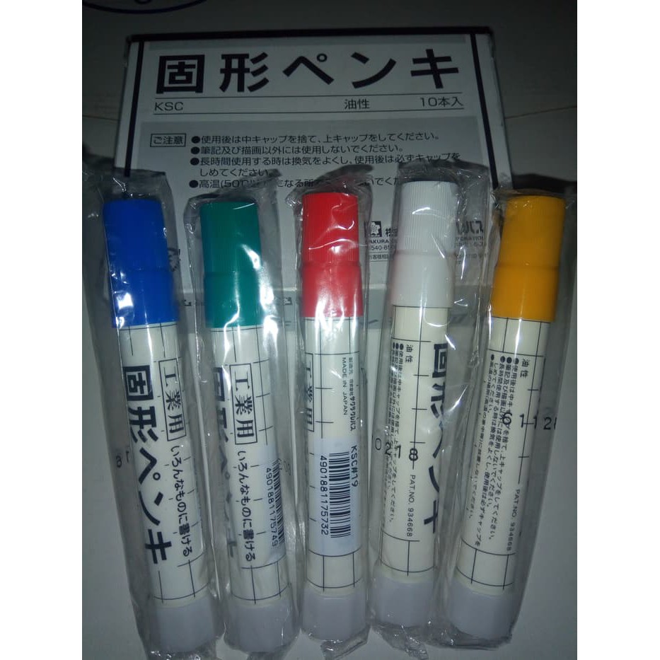 

Best Seller Solid Marker SAKURA Ada 5 Pilihan Warna Made In Japan - Putih