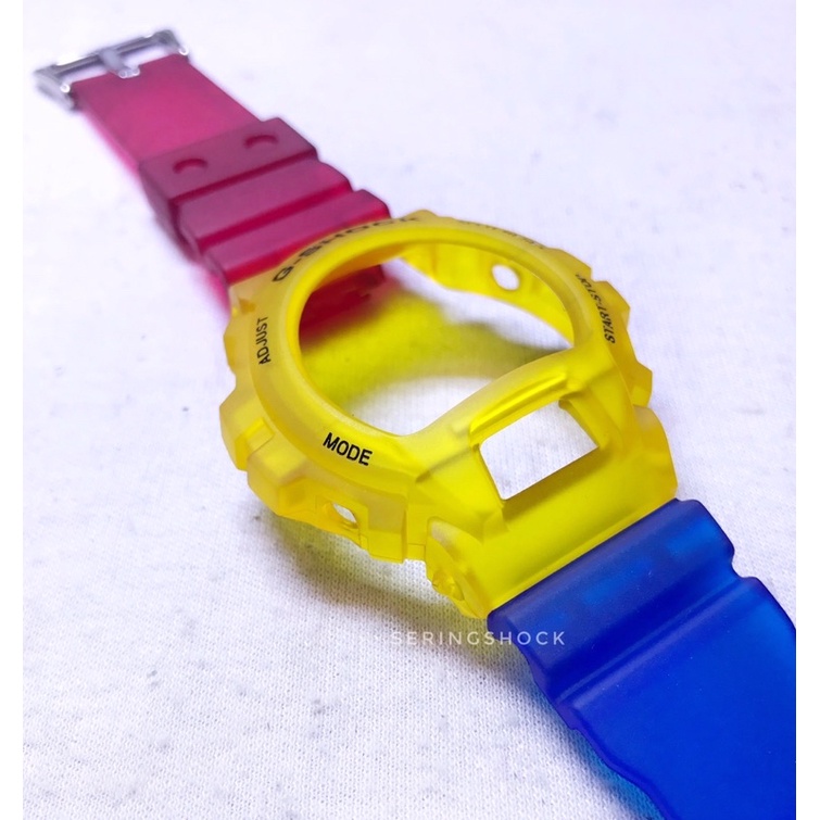 BNB Gshock G6900 GLX6900 MULTI COLOUR MATTE Strap Besel Casio G-shock