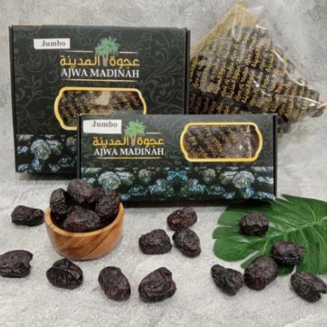 

Kurma Ajwa Madinah (Kurma Nabi) PREMIUM Jumbo 250gr