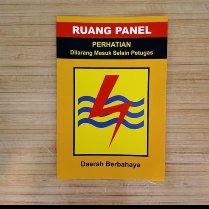 

SIGN STICKER AWAS TEGANGAN TINGGI UK 20X30CM STIKER RUANG PANEL