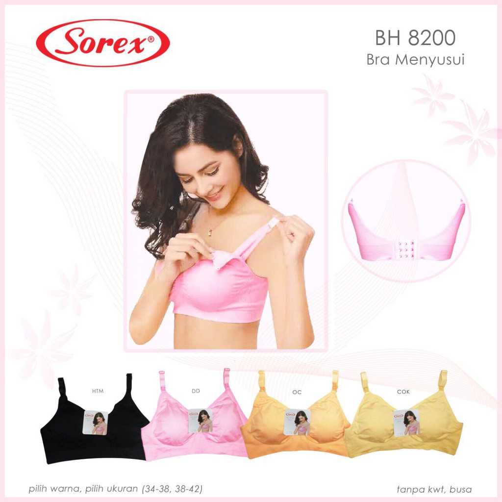 BH Bra Menyusui Premium Maternity Bra SOREX 8200 Dijamin Murah