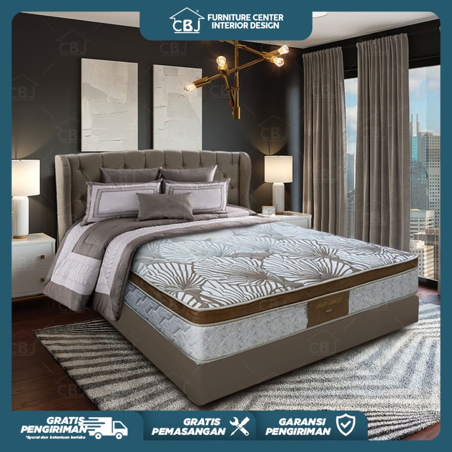 Comforta Spring Bed Luxury Comfort  - Full Set Luxury