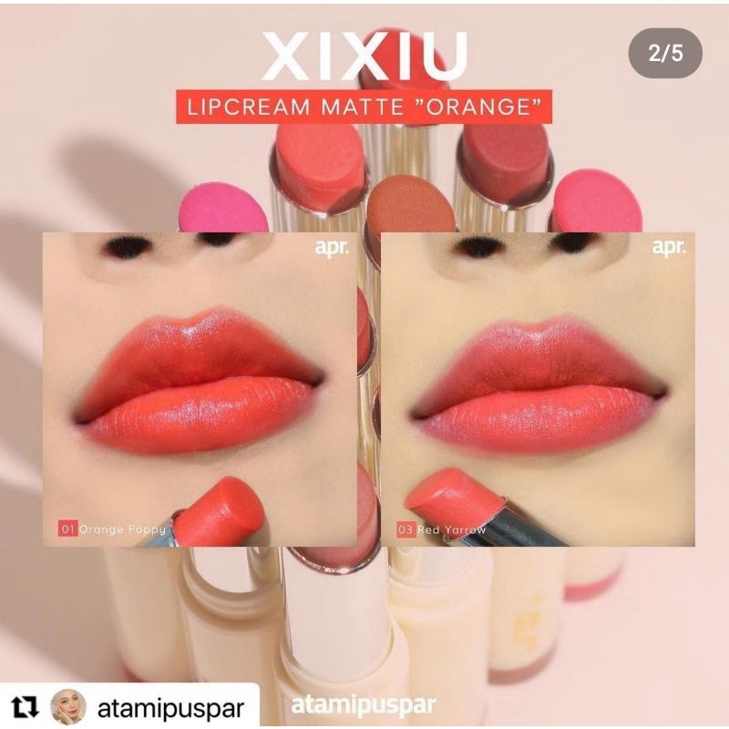 XI XIU Lipstick Matte Finished 3.8g