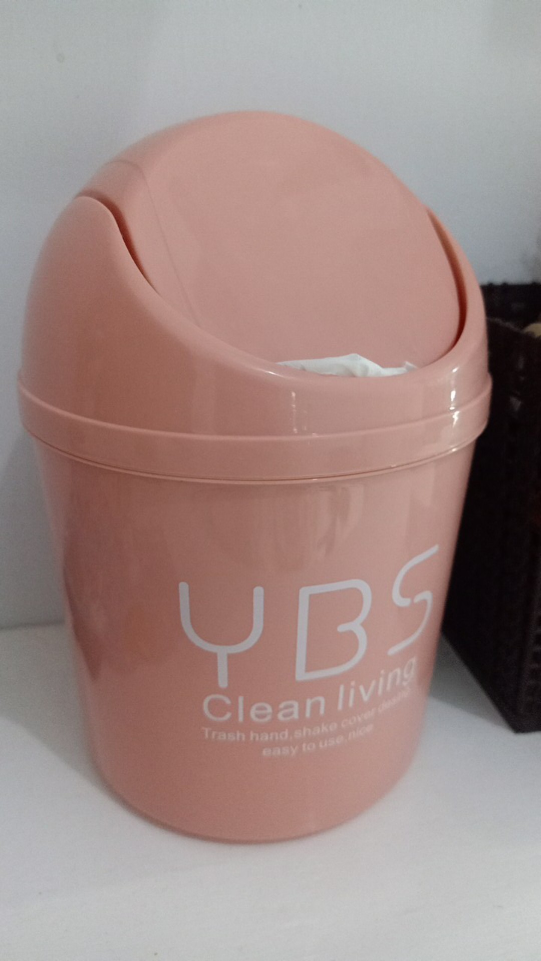 Kotak Sampah Kecil Tempat Sampah Meja Trash Can Mini Ybs