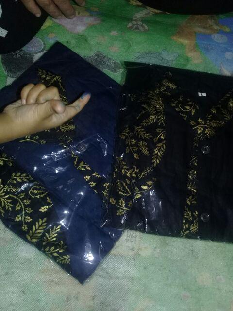 Bswart Batik Hrb026 Kenongo Hem Pendek Padi Pekalongan M L Xl Batik Pria Murah Modern Grosir