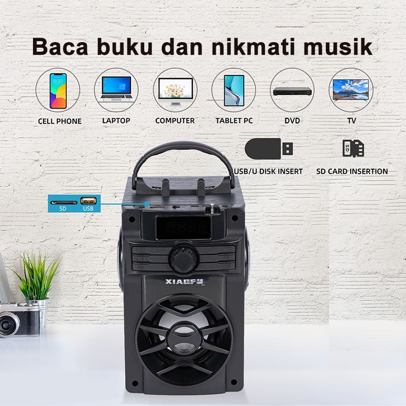 COD Weyon Sakura Gazela 3.1 saluran bluetooth speaker home theater Murah 30W(301) Suport Handphone, 