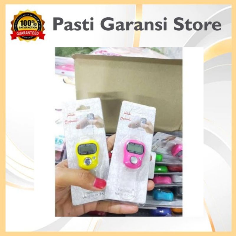 Tasbih Digital Led - AC 326 -  Alat Hitung Penghitung Tasbeh Tasbe Tasbis untuk zikir Dzikir Muslim 