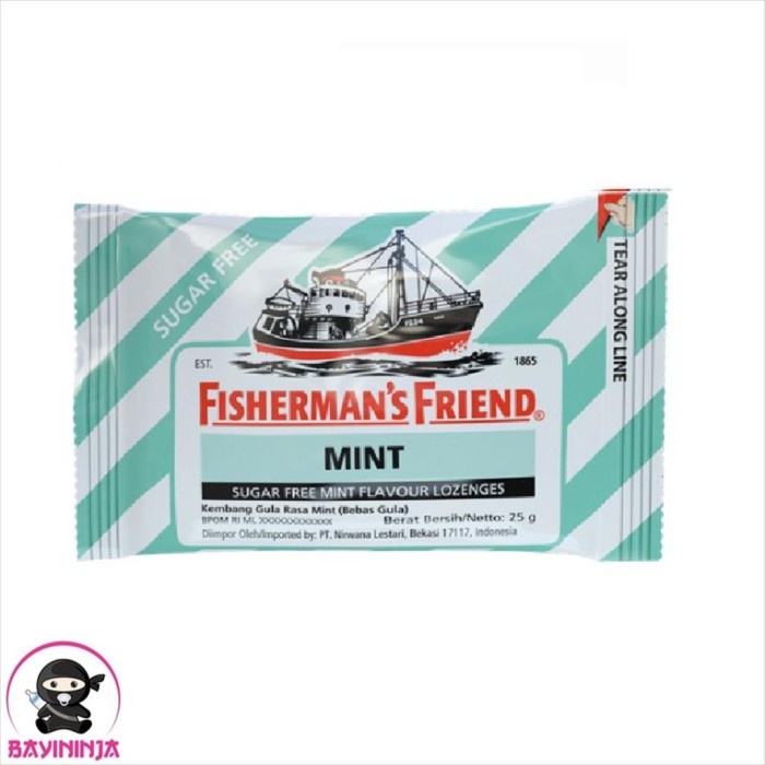 

FISHERMANS FRIEND Sugar Free Mint 25 g T-Ninjabayi 01