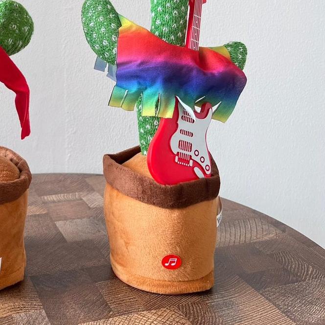 Boneka Kaktus Goyang - Boneka Kaktus bisa Goyang dan Bicara