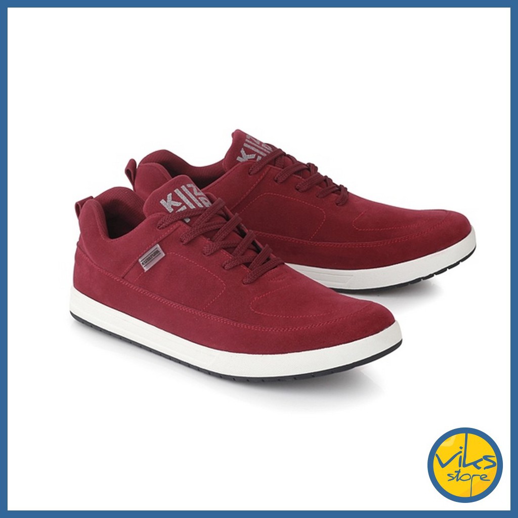 Sepatu Sneakers Pria Cowok Tali Style Casual Distro Kuzatura Original Suede Lokal Premium Elegan