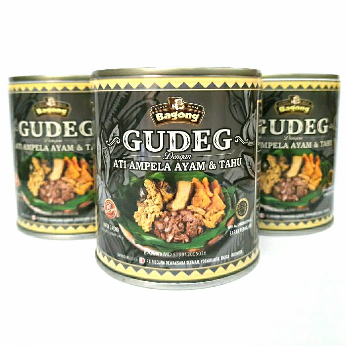 Gudeg Kaleng Bagong Khas Jogja All Varian Special Promo - 300Gram