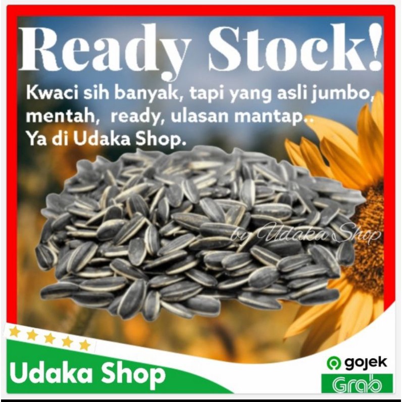 

Kuaci Jumbo Bunga Matahari Mentah