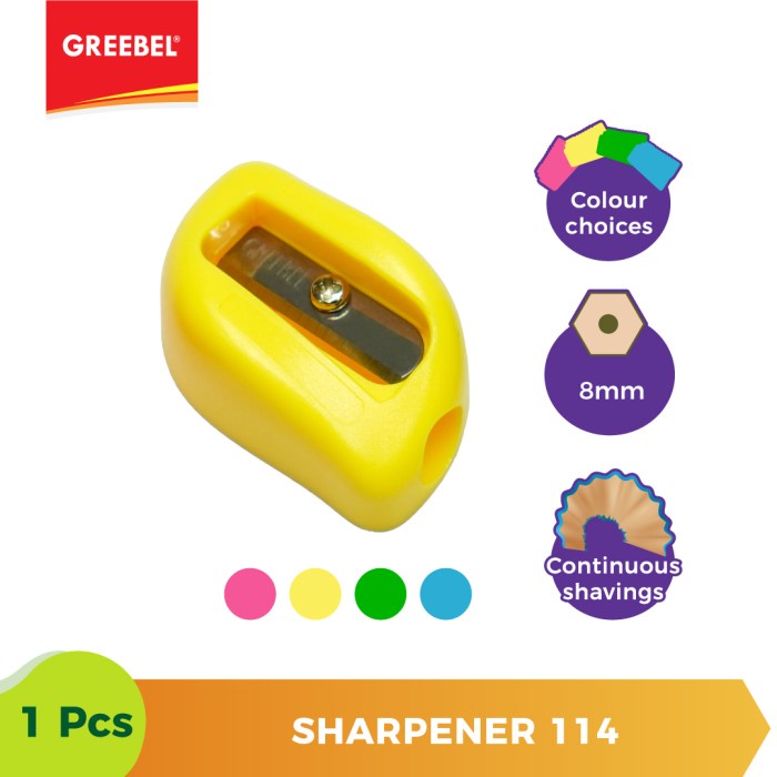 Rautan Pensil Greebel Sharpener GB114 Ekonomis - Satuan