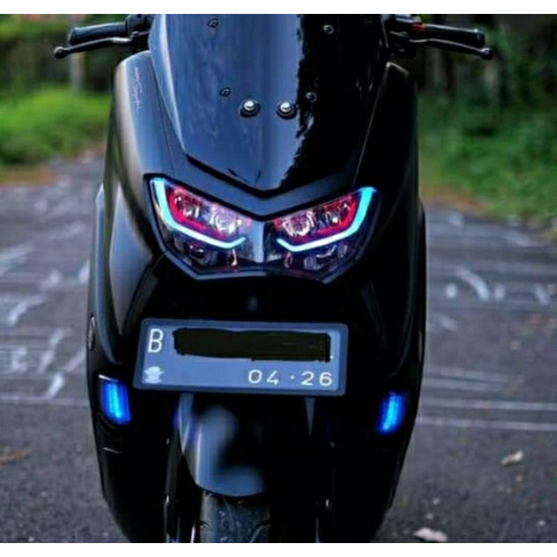 headlamp nmax new custom