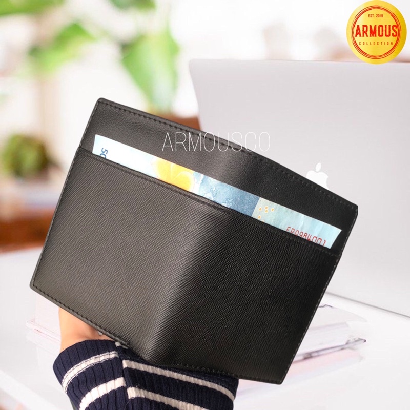 Dompet Kartu Card Holder Model 2 Slot Uang untuk Pria Wanita Terkini Terbaru