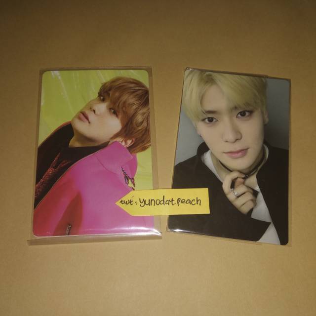 [BOOKED] jaehyun papertoy, cherry bomb sticker photocard